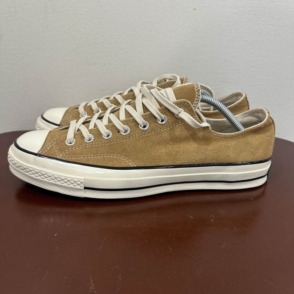 Converse CHUCK 70 OX Low Tops Brown Suede 172464C Men 10.5 Womens 12.5